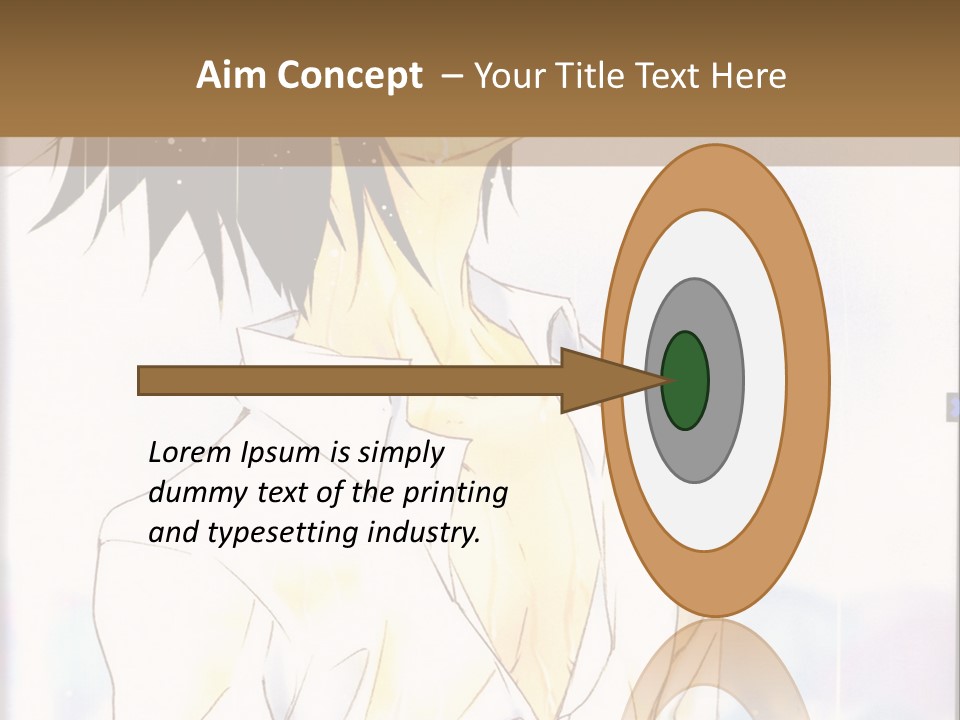 A Man With Black Hair Is Standing In Front Of A Window PowerPoint Template