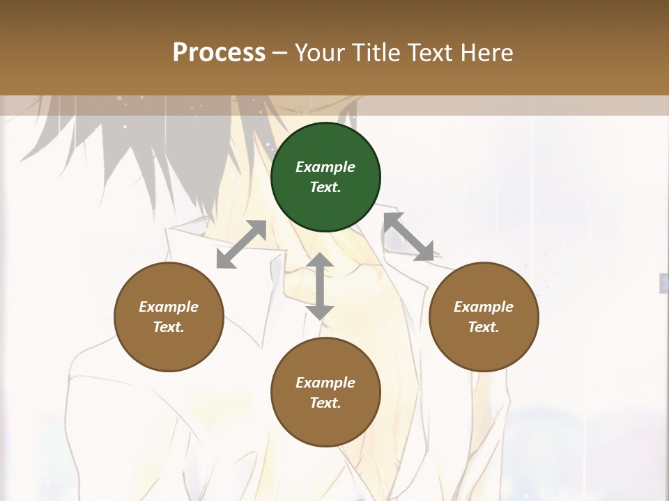 A Man With Black Hair Is Standing In Front Of A Window PowerPoint Template