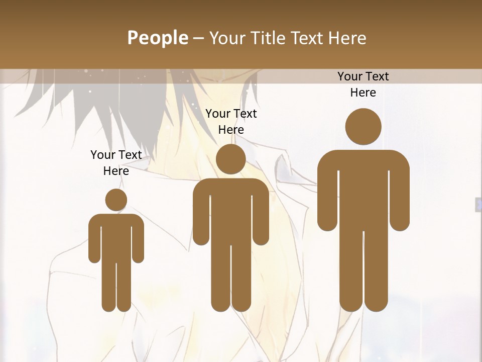 A Man With Black Hair Is Standing In Front Of A Window PowerPoint Template