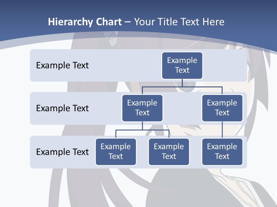 A Girl With Purple Hair Is Looking At The Camera PowerPoint Template