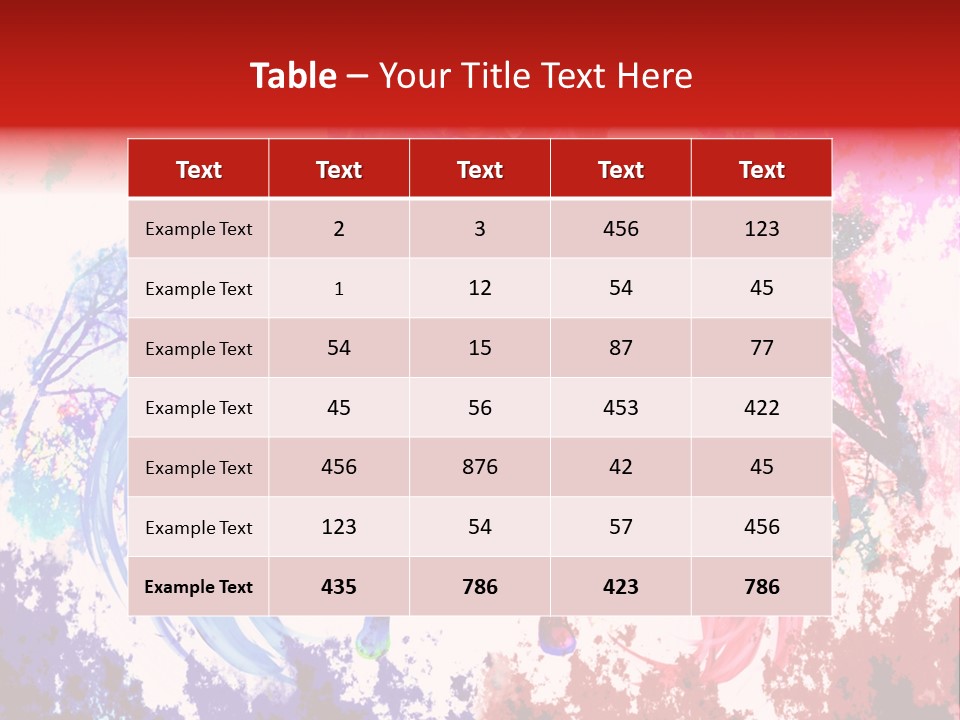 A Woman With Long Hair Standing Next To A Tree PowerPoint Template