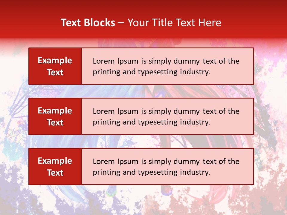A Woman With Long Hair Standing Next To A Tree PowerPoint Template