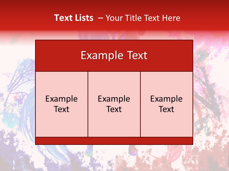 A Woman With Long Hair Standing Next To A Tree PowerPoint Template