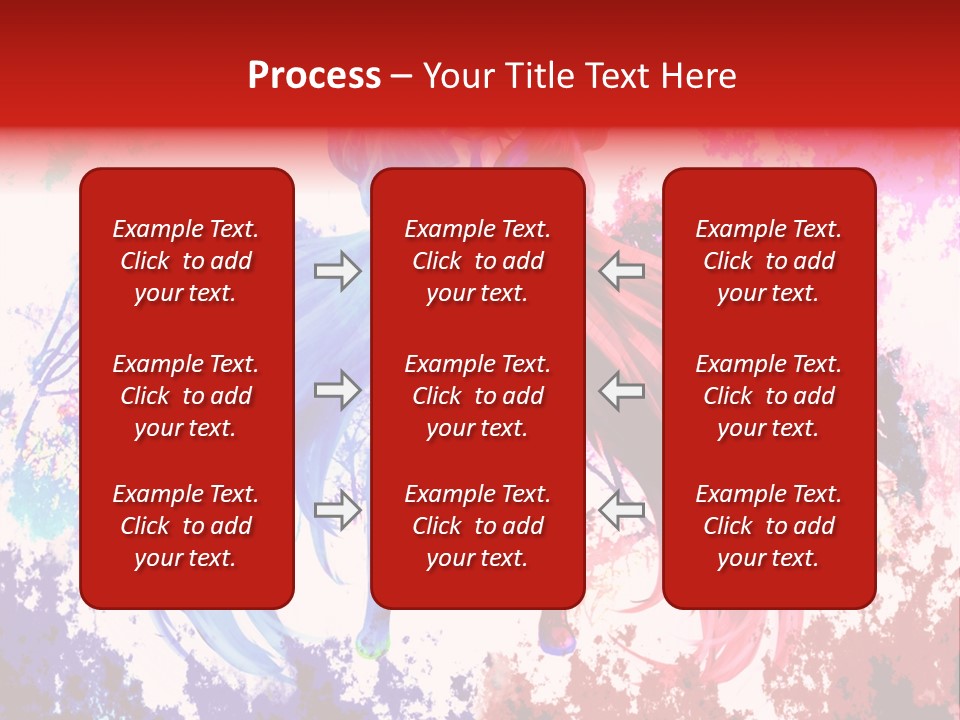 A Woman With Long Hair Standing Next To A Tree PowerPoint Template