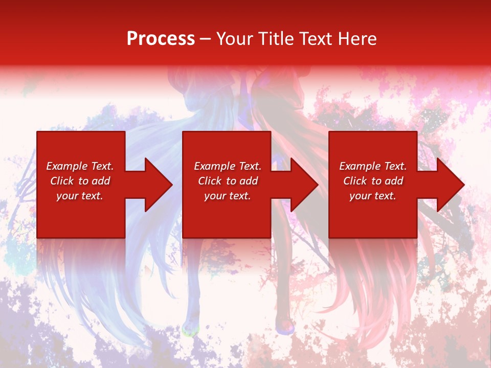 A Woman With Long Hair Standing Next To A Tree PowerPoint Template