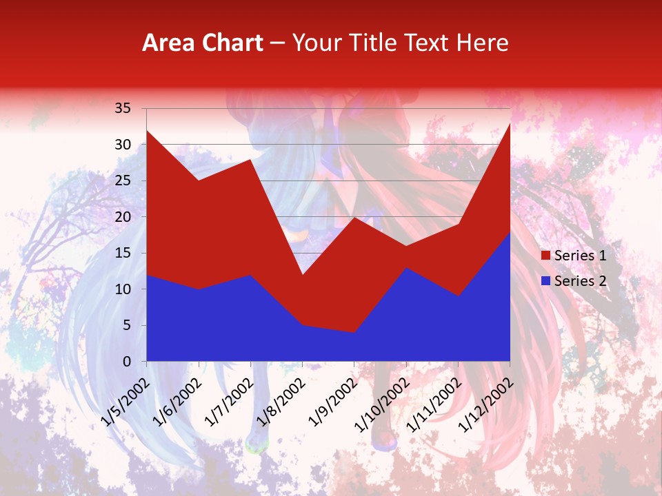 A Woman With Long Hair Standing Next To A Tree PowerPoint Template