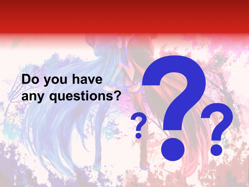 A Woman With Long Hair Standing Next To A Tree PowerPoint Template