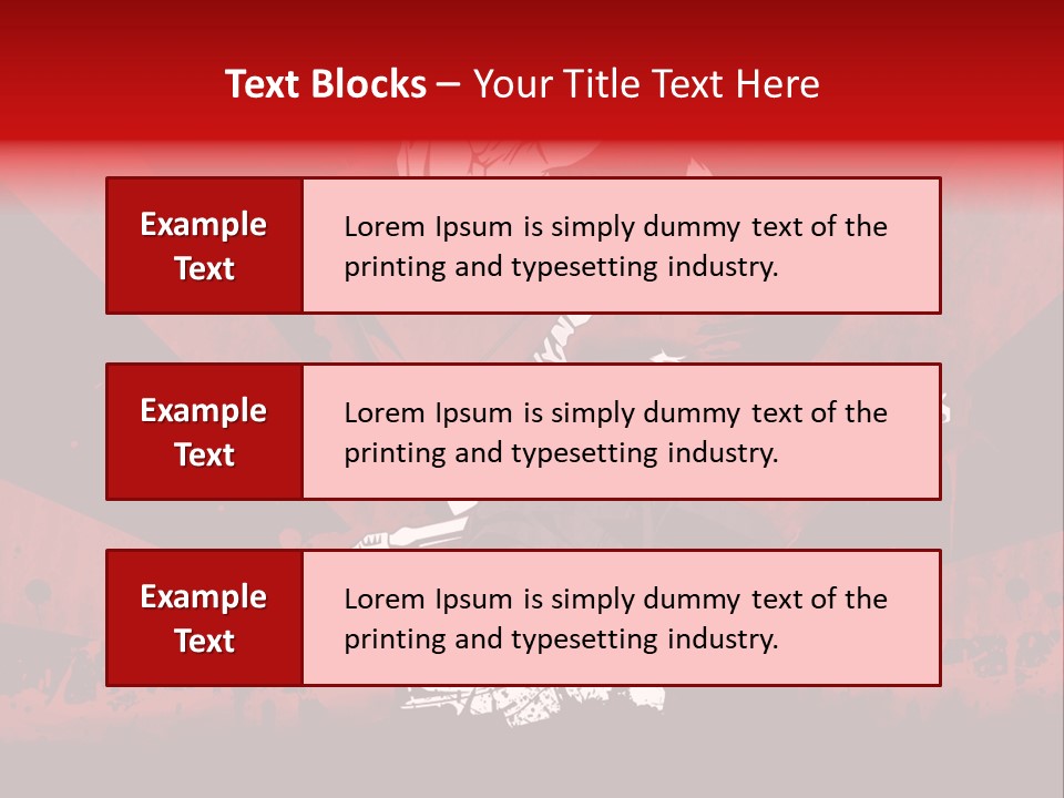 A Man Holding A Sword On Top Of A Red And Black Background PowerPoint Template