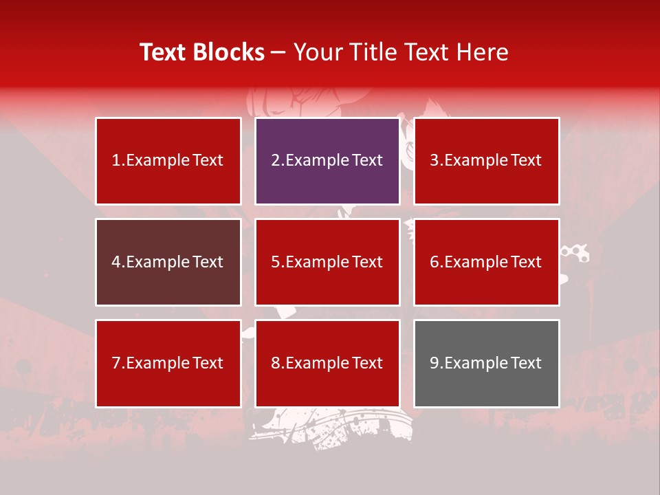 A Man Holding A Sword On Top Of A Red And Black Background PowerPoint Template