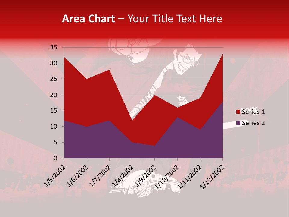 A Man Holding A Sword On Top Of A Red And Black Background PowerPoint Template