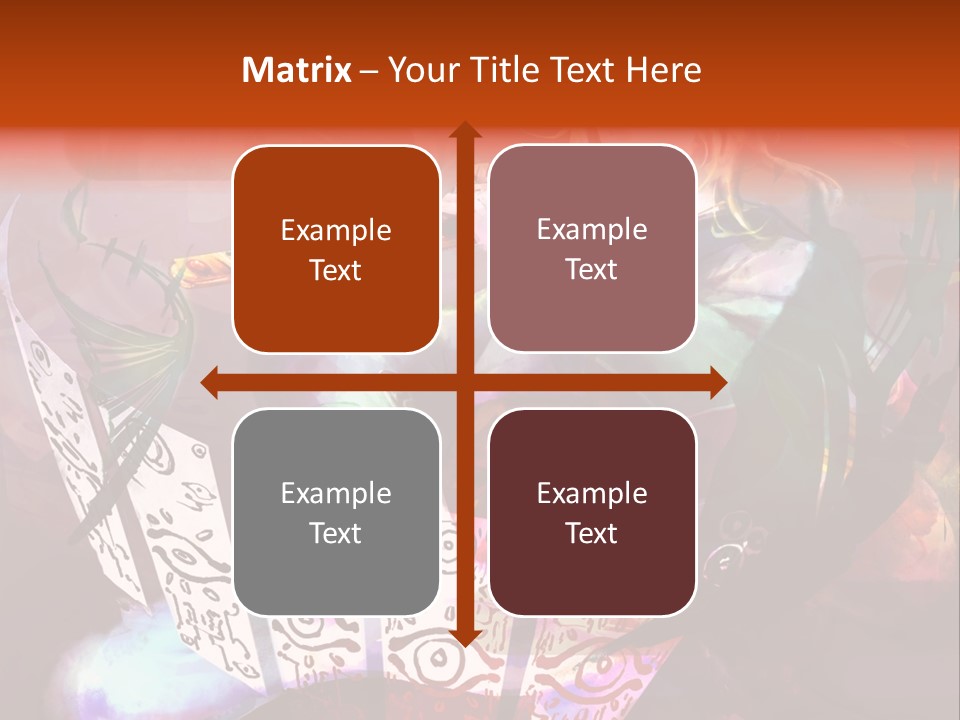 A Woman Sitting On A Chair Holding A Flute PowerPoint Template