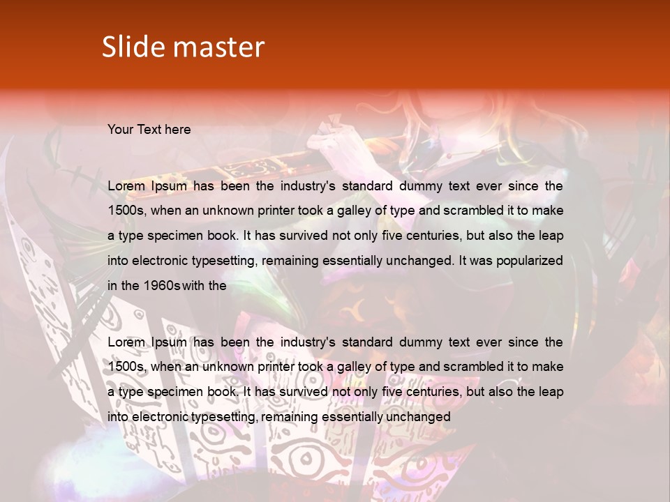 A Woman Sitting On A Chair Holding A Flute PowerPoint Template