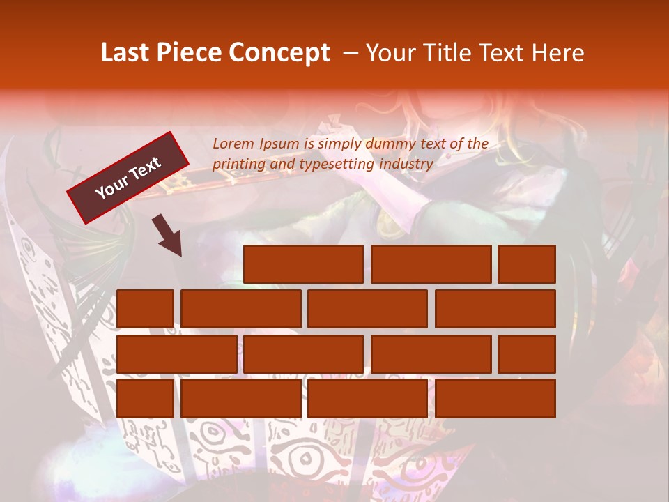 A Woman Sitting On A Chair Holding A Flute PowerPoint Template