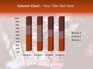 A Woman Sitting On A Chair Holding A Flute PowerPoint Template