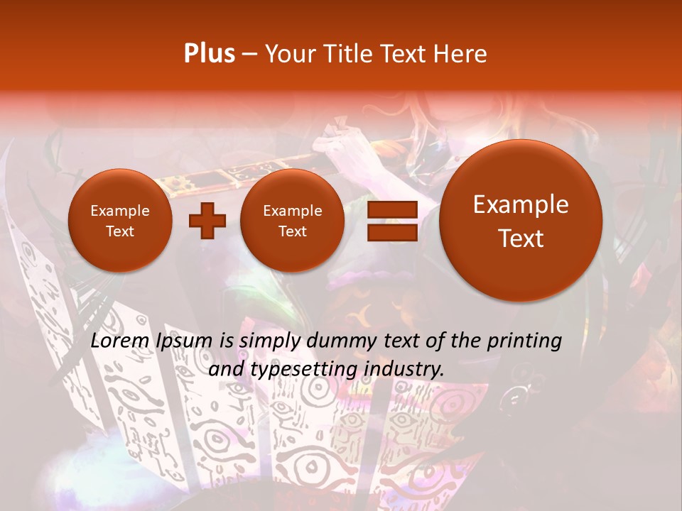 A Woman Sitting On A Chair Holding A Flute PowerPoint Template
