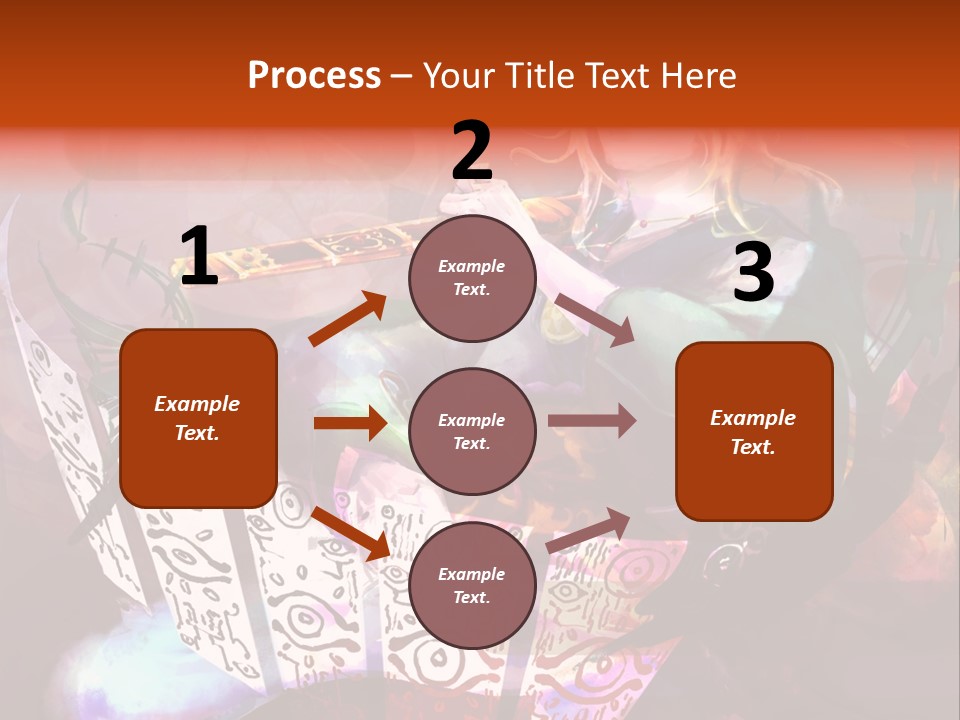 A Woman Sitting On A Chair Holding A Flute PowerPoint Template