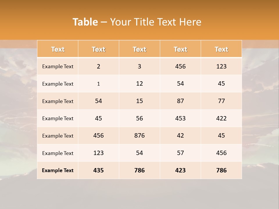 A Beautiful Sunset With Clouds In The Sky PowerPoint Template
