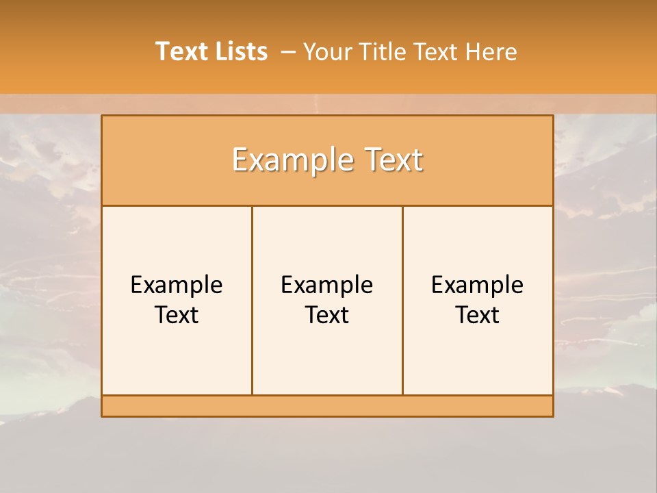 A Beautiful Sunset With Clouds In The Sky PowerPoint Template