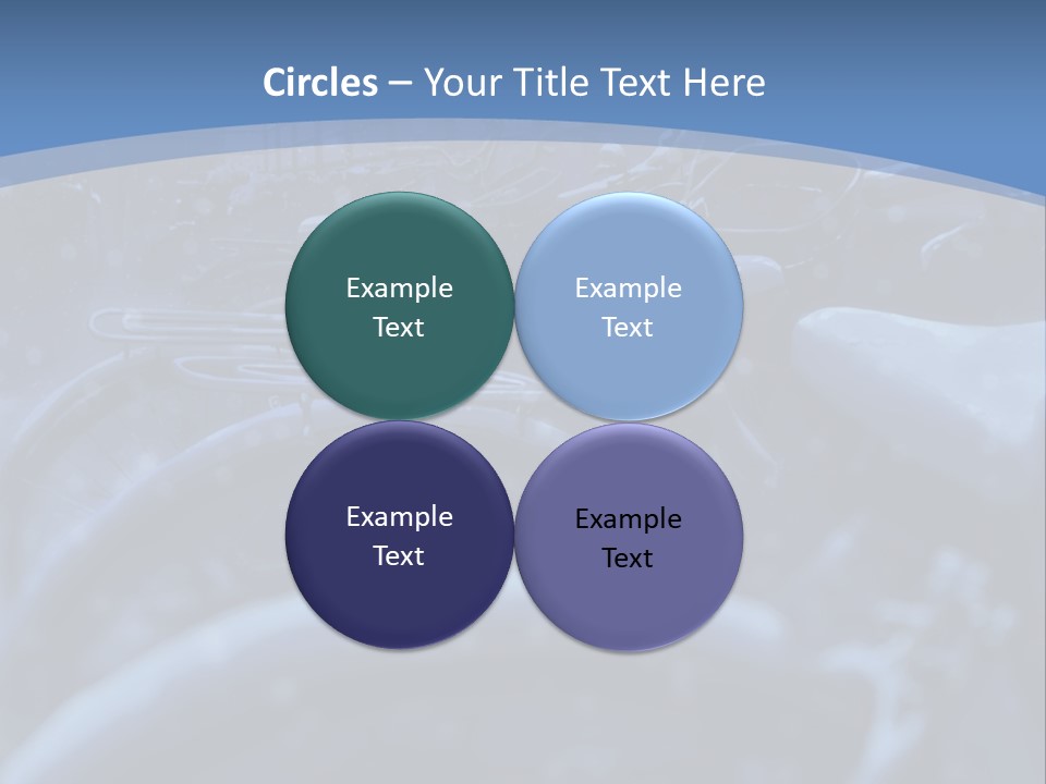 A Group Of Bikes Parked Next To Each Other PowerPoint Template