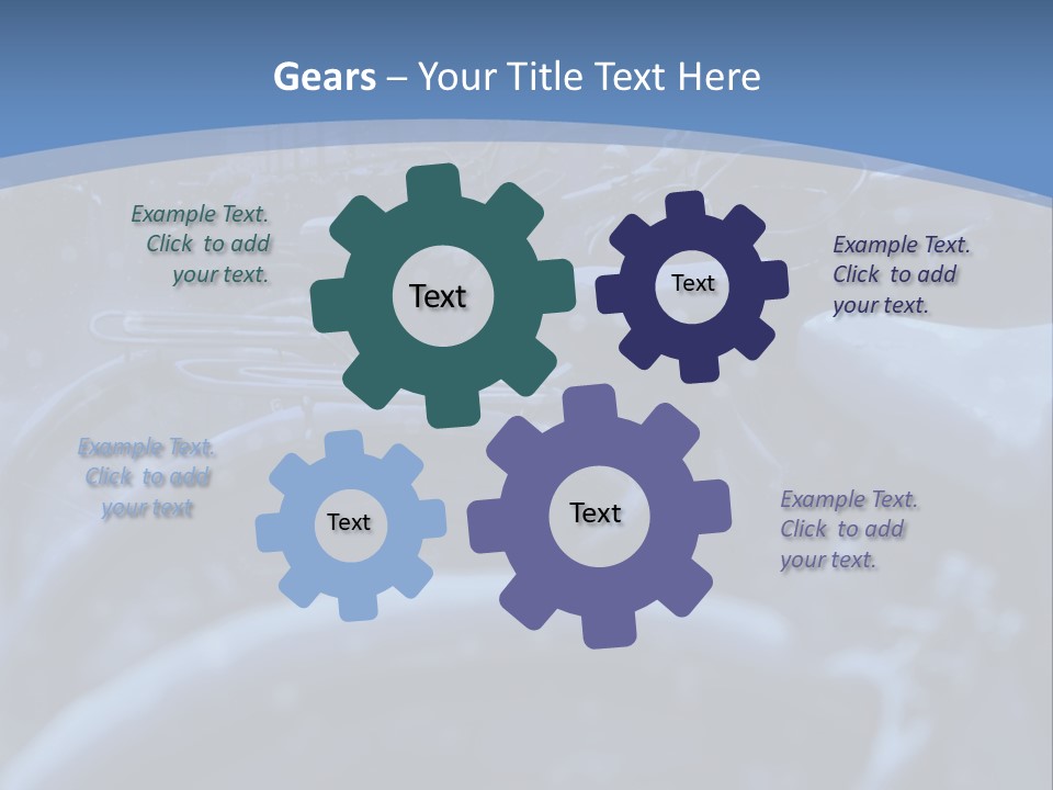 A Group Of Bikes Parked Next To Each Other PowerPoint Template