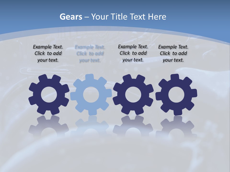 A Group Of Bikes Parked Next To Each Other PowerPoint Template