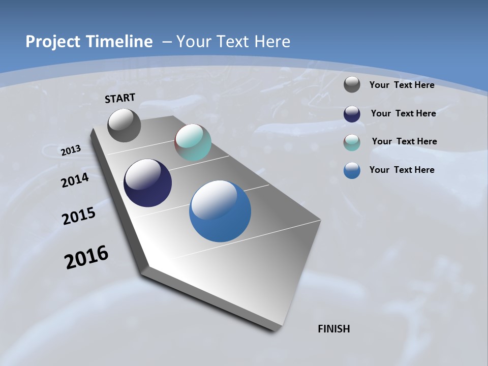 A Group Of Bikes Parked Next To Each Other PowerPoint Template