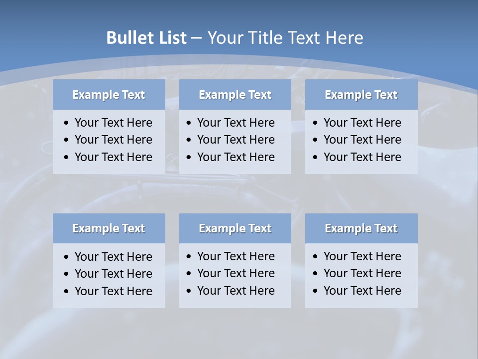 A Group Of Bikes Parked Next To Each Other PowerPoint Template