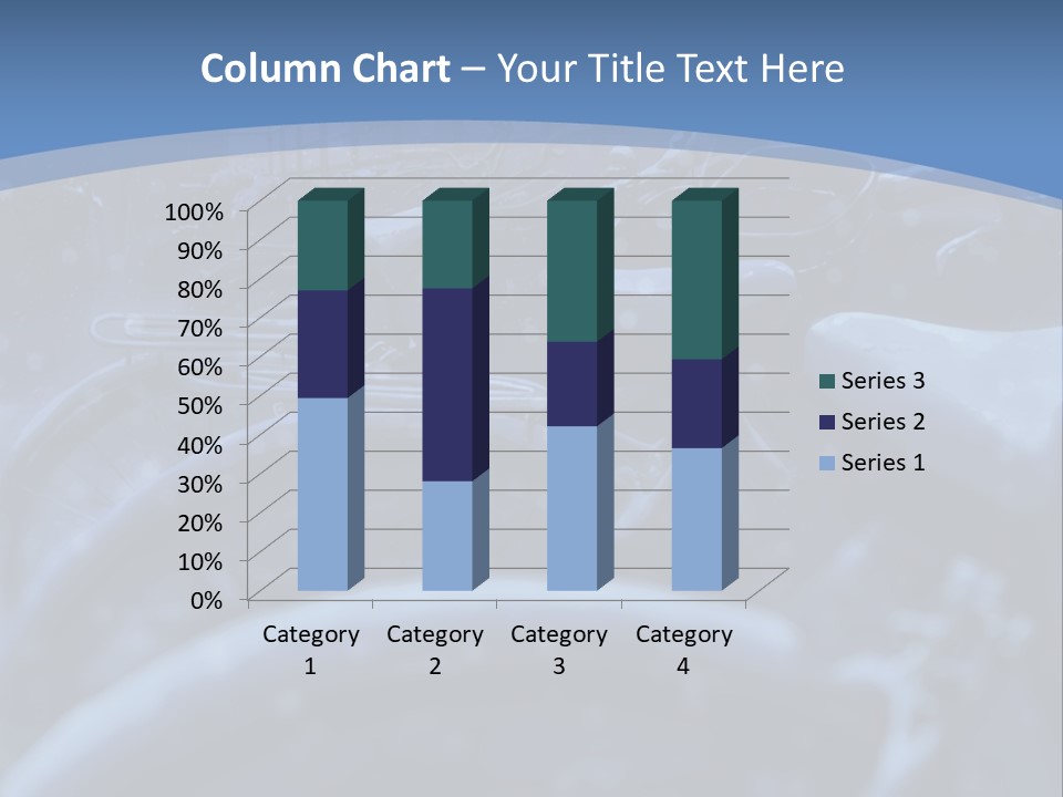 A Group Of Bikes Parked Next To Each Other PowerPoint Template