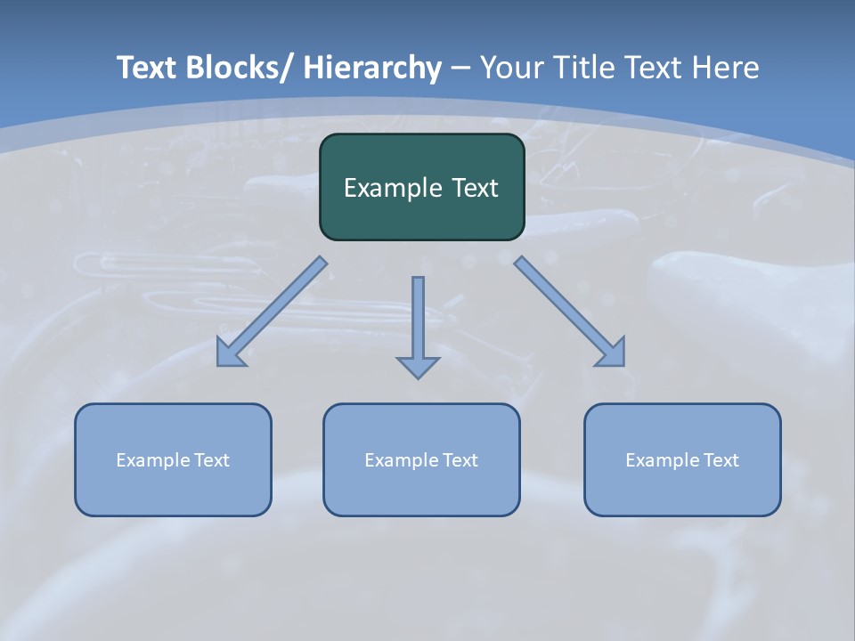 A Group Of Bikes Parked Next To Each Other PowerPoint Template