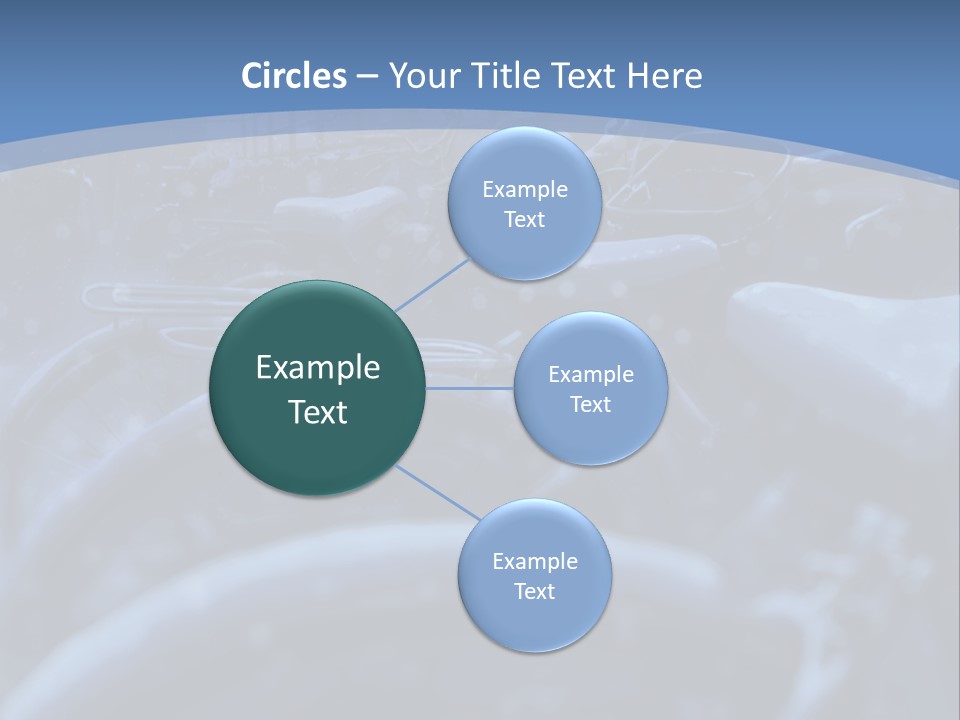 A Group Of Bikes Parked Next To Each Other PowerPoint Template