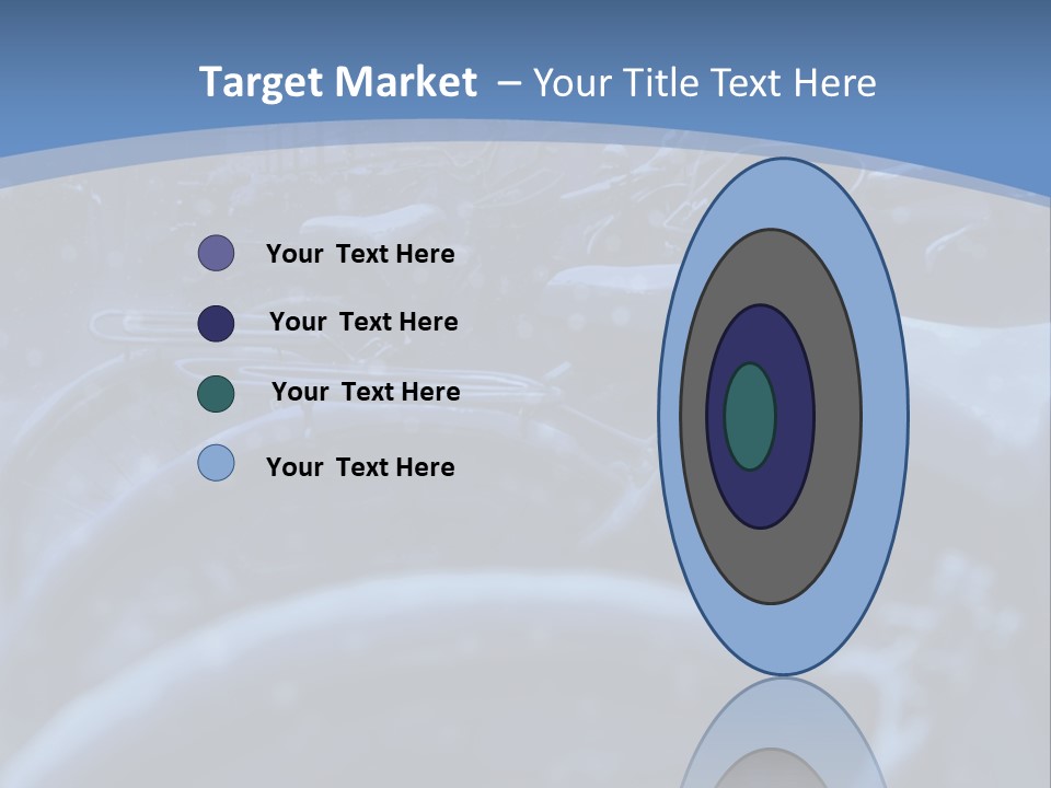 A Group Of Bikes Parked Next To Each Other PowerPoint Template