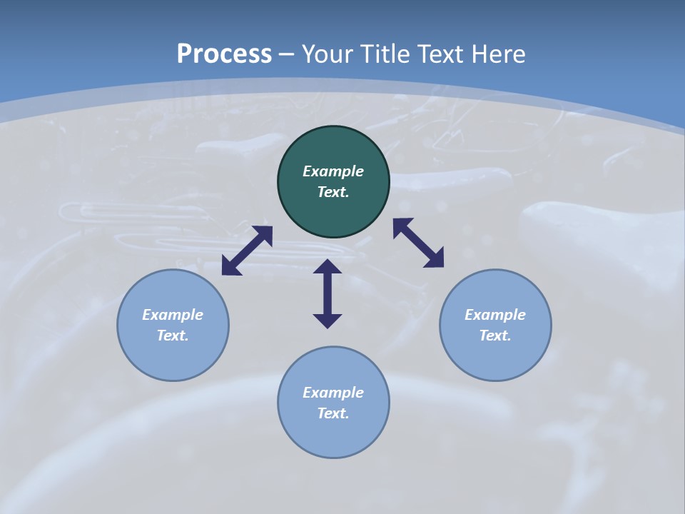 A Group Of Bikes Parked Next To Each Other PowerPoint Template