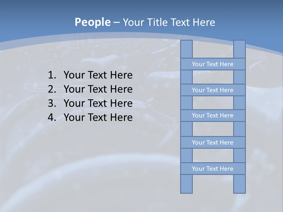 A Group Of Bikes Parked Next To Each Other PowerPoint Template