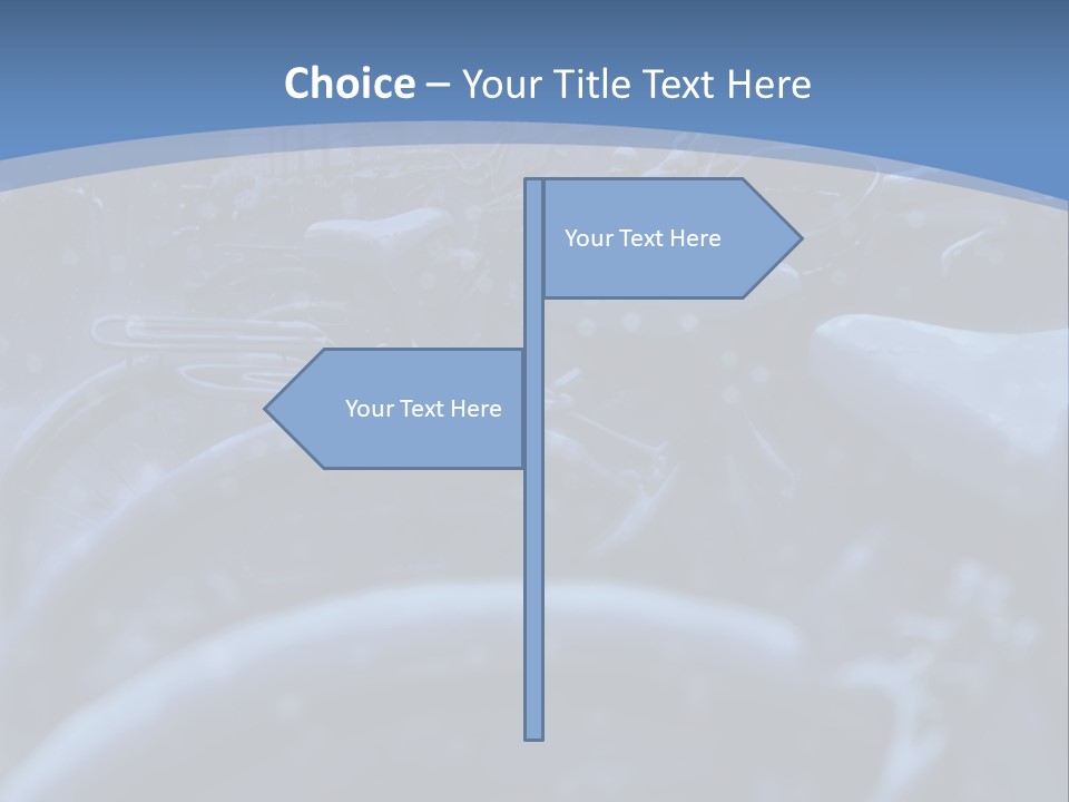 A Group Of Bikes Parked Next To Each Other PowerPoint Template