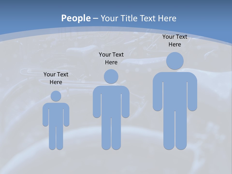 A Group Of Bikes Parked Next To Each Other PowerPoint Template