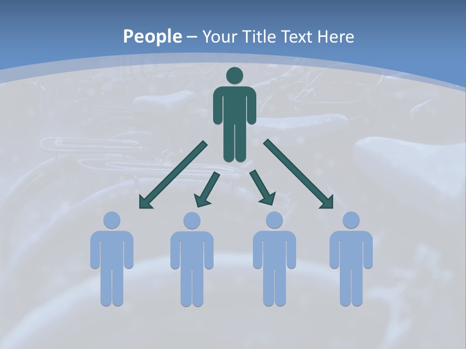 A Group Of Bikes Parked Next To Each Other PowerPoint Template