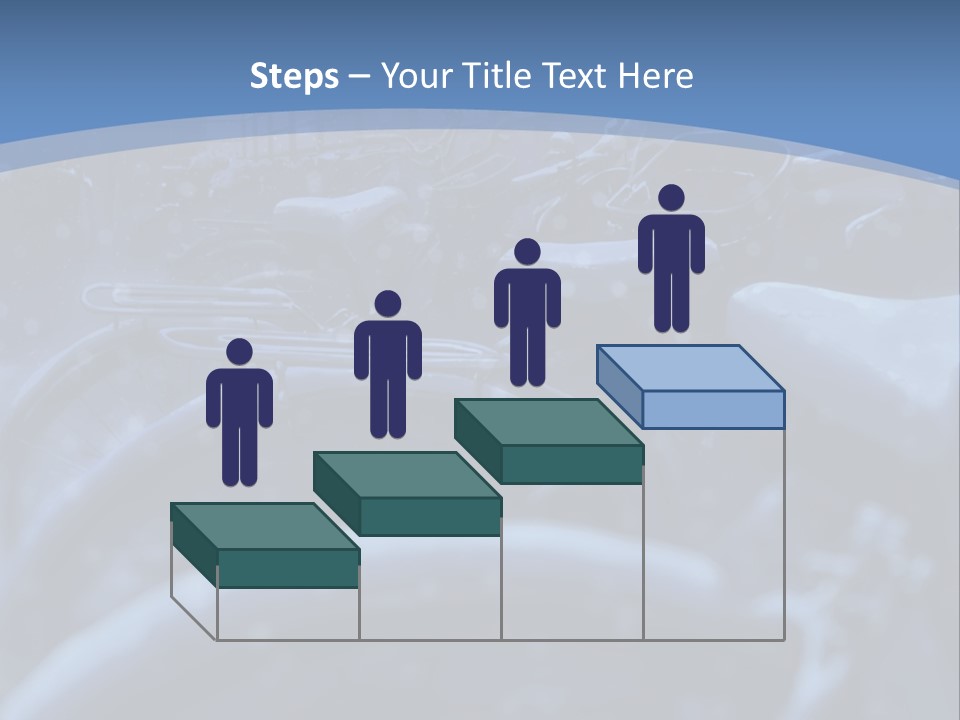 A Group Of Bikes Parked Next To Each Other PowerPoint Template