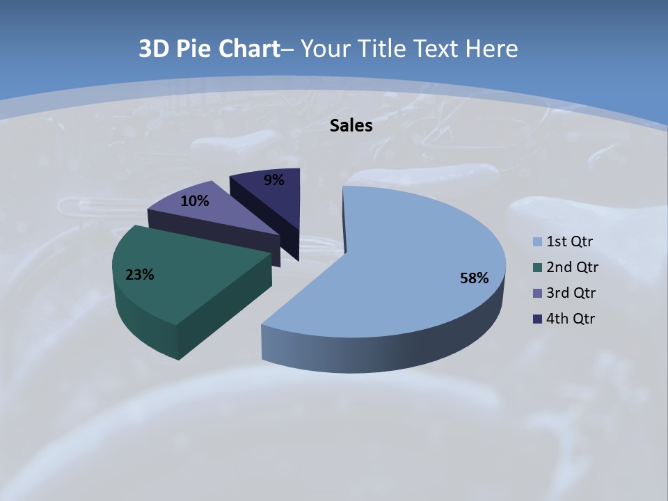 A Group Of Bikes Parked Next To Each Other PowerPoint Template