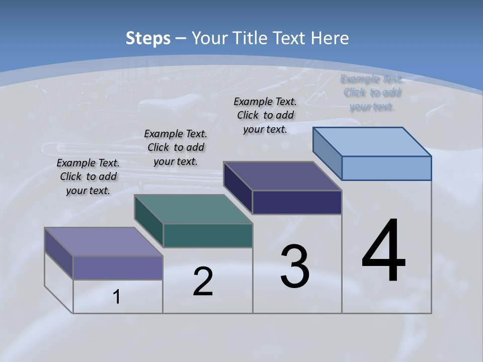 A Group Of Bikes Parked Next To Each Other PowerPoint Template