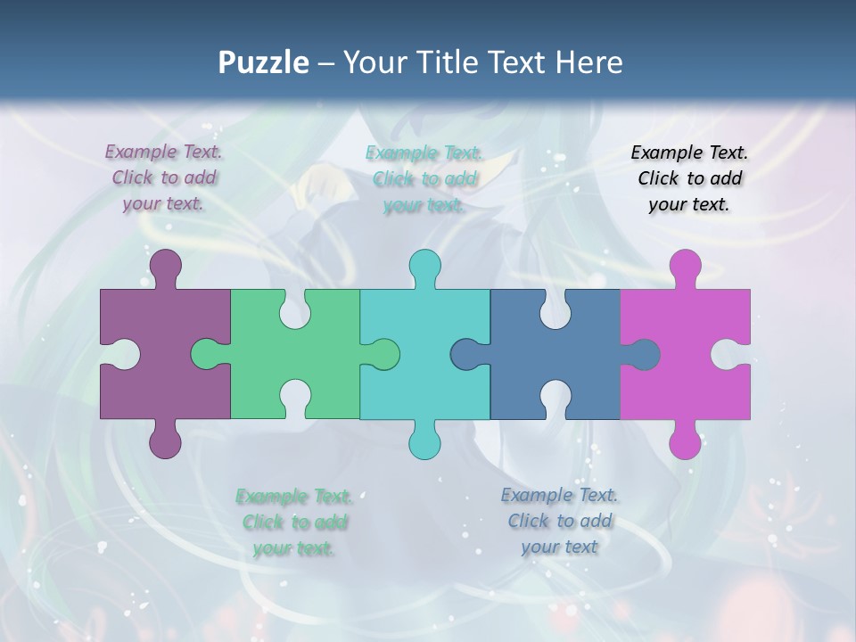 A Woman With Long Hair Sitting In A Field Of Flowers Powerpoint Template PowerPoint Template