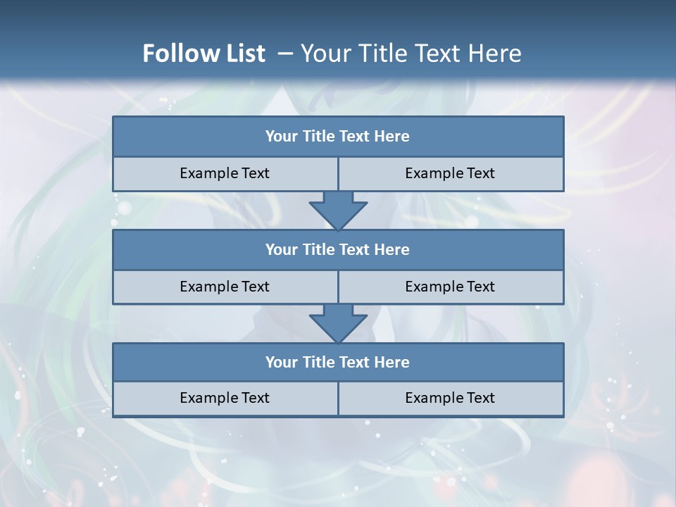 A Woman With Long Hair Sitting In A Field Of Flowers Powerpoint Template PowerPoint Template
