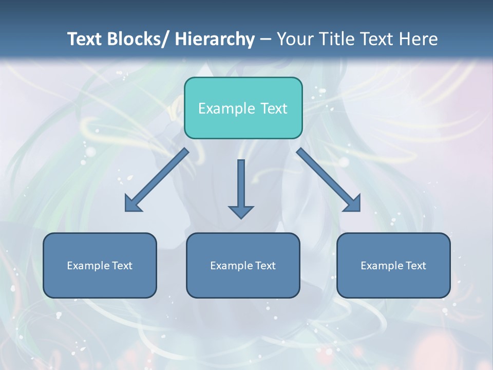A Woman With Long Hair Sitting In A Field Of Flowers Powerpoint Template PowerPoint Template