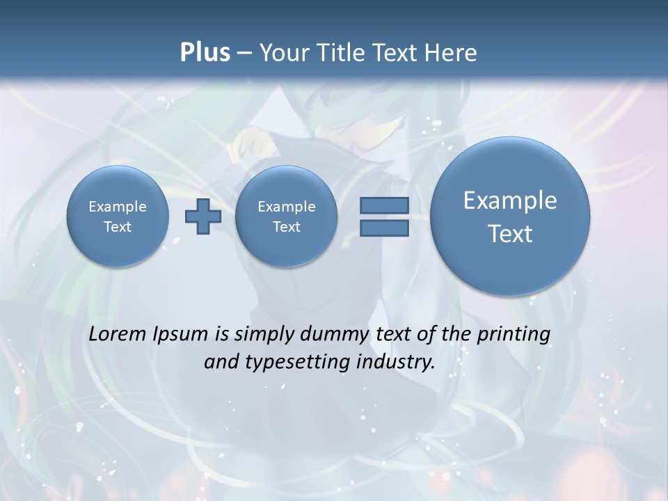 A Woman With Long Hair Sitting In A Field Of Flowers Powerpoint Template PowerPoint Template