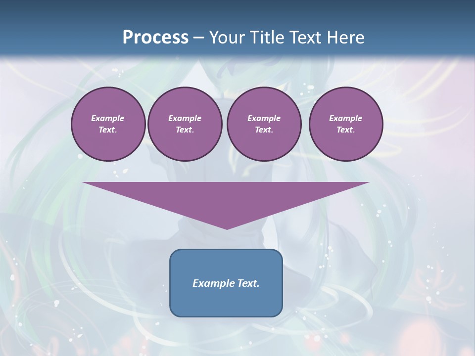 A Woman With Long Hair Sitting In A Field Of Flowers Powerpoint Template PowerPoint Template