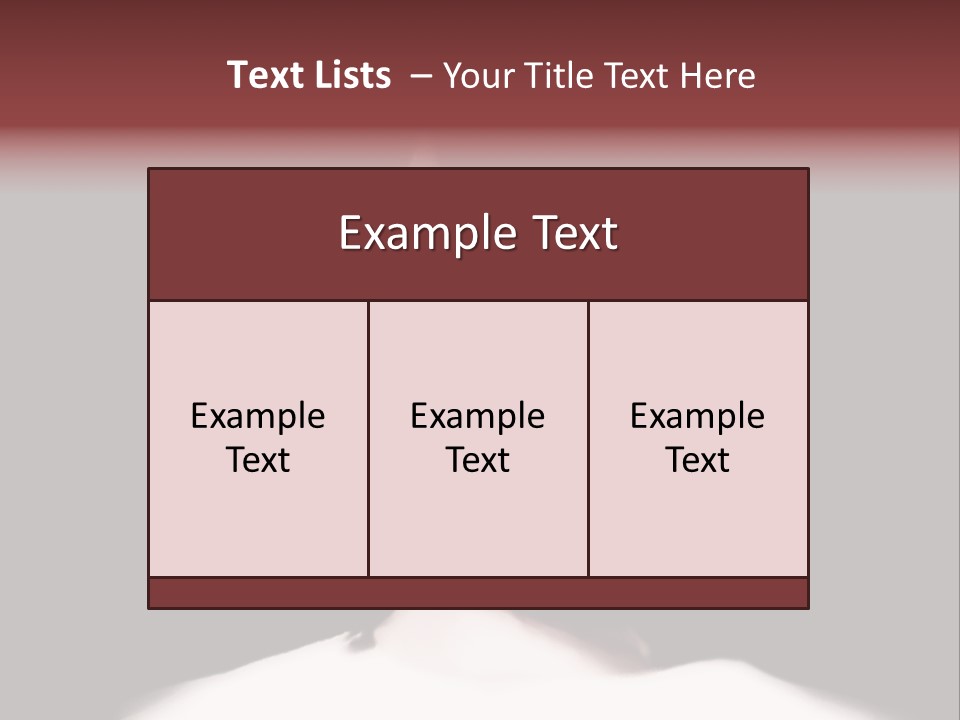 A Woman With Dark Hair And Yellow Eyes PowerPoint Template