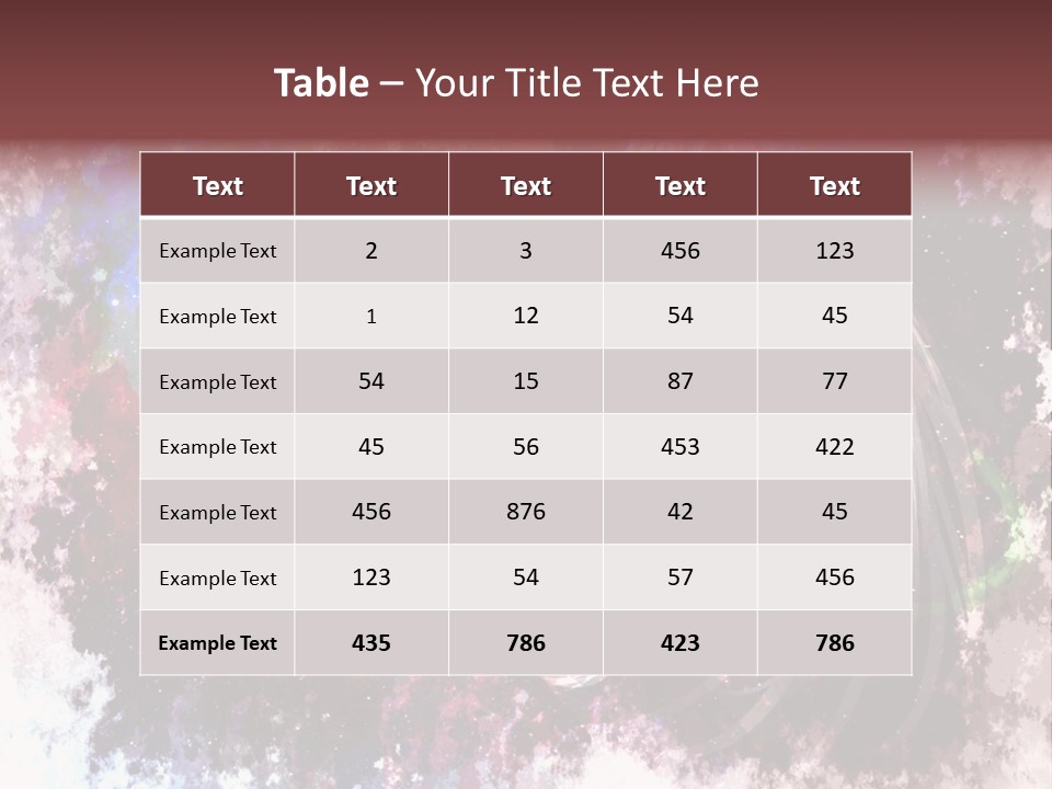 A Woman With Long Hair Is Dancing On A Colorful Background PowerPoint Template