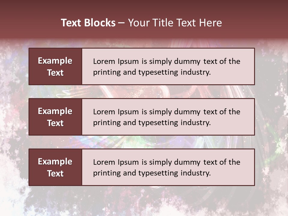 A Woman With Long Hair Is Dancing On A Colorful Background PowerPoint Template