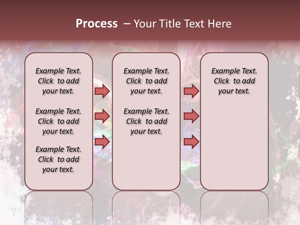 A Woman With Long Hair Is Dancing On A Colorful Background PowerPoint Template