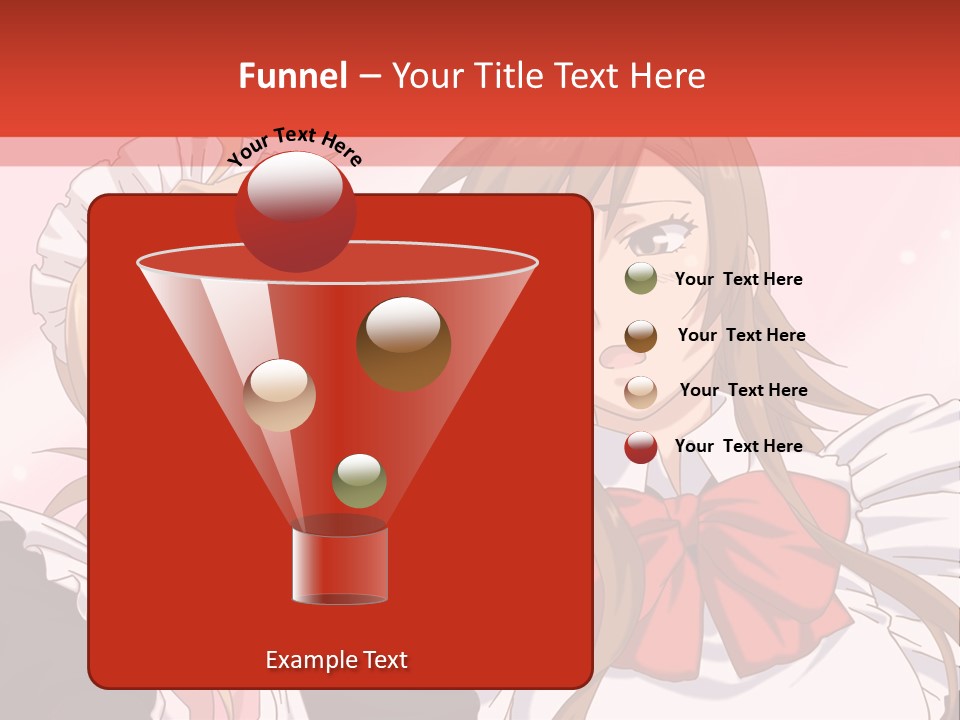 A Couple Of Anime Girls With Long Hair PowerPoint Template