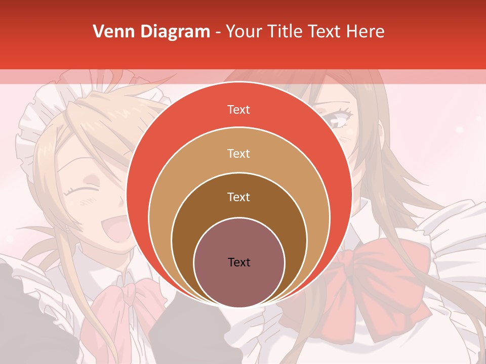 A Couple Of Anime Girls With Long Hair PowerPoint Template